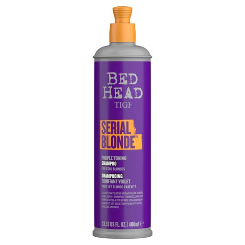 Šampūnas šviesiems plaukams su violetiniu pigmentu Tigi Bed Head Serial Blonde Purple Toning, 400 ml цена и информация | Šampūnai | pigu.lt