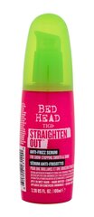 Pažeidimus šalinantis plaukų serumas Tigi Bed Head Straighten Out Serum, 100 ml kaina ir informacija | Priemonės plaukų stiprinimui | pigu.lt