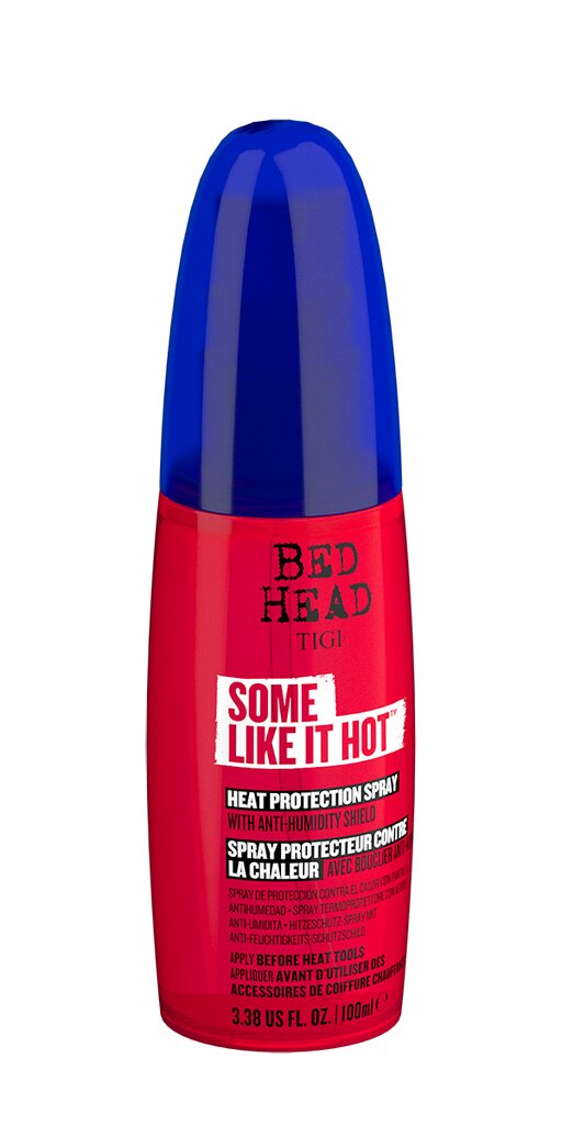 Apsaugantis purškalas nuo karščio Tigi Bed Head Some Like It Hot Spray, 100 ml цена и информация | Plaukų formavimo priemonės | pigu.lt