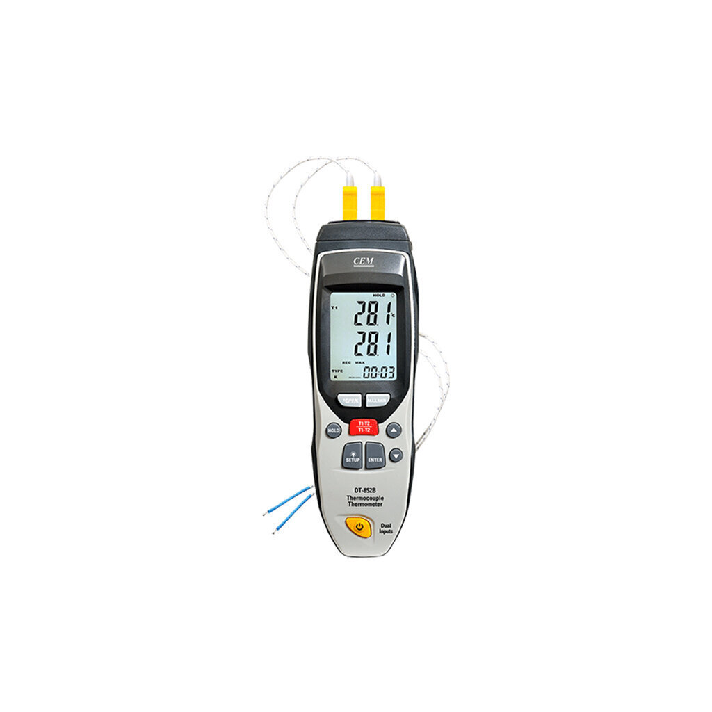 Termoporos termometras CEM DT-852B цена и информация | Drėgmės, temperatūros, pH, ORP matuokliai | pigu.lt