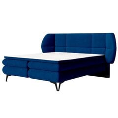 Кровать Selsey Cermone, 160x200 см, синяя цена и информация | Кровати | pigu.lt