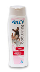 Croci Gill&#039;s Baby šampūnas šuniukams ir kačiukams, 200ml kaina ir informacija | Kosmetinės priemonės gyvūnams | pigu.lt