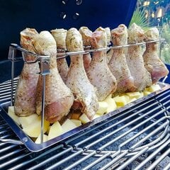 Подставка для запекания куриных ножек KamadoClub цена и информация | Аксессуары для гриля и барбекю | pigu.lt