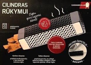 Cilindras rūkymui 15 cm KamadoClub kaina ir informacija | KamadoClub Kepsninės, šašlykinės, rūkyklos | pigu.lt