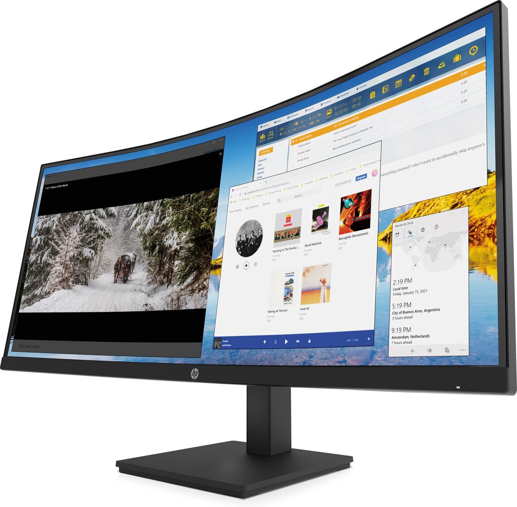 HP M34D цена и информация | Monitoriai | pigu.lt