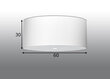 Sollux lubinis šviestuvas Otto, baltas, 60 cm цена и информация | Lubiniai šviestuvai | pigu.lt