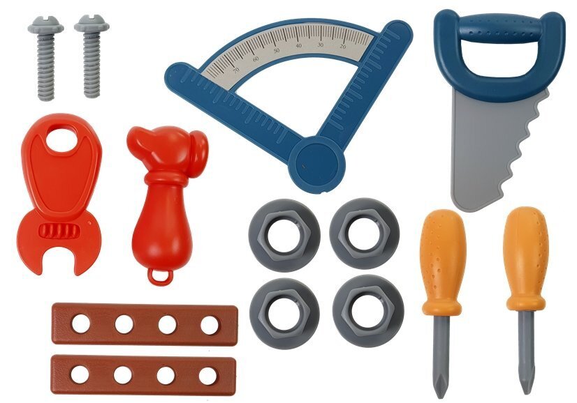 Dirbtuvių įrankių rinkinys lagamine kaina ir informacija | Žaislai berniukams | pigu.lt
