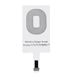 Адаптер беспроводной зарядки Choietech Qi Lightning (WP-IP) цена и информация | Зарядные устройства для телефонов | pigu.lt