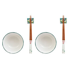 Набор для суши DKD Home Decor (25 x 25 x 6,5 cм) цена и информация | Посуда, тарелки, обеденные сервизы | pigu.lt