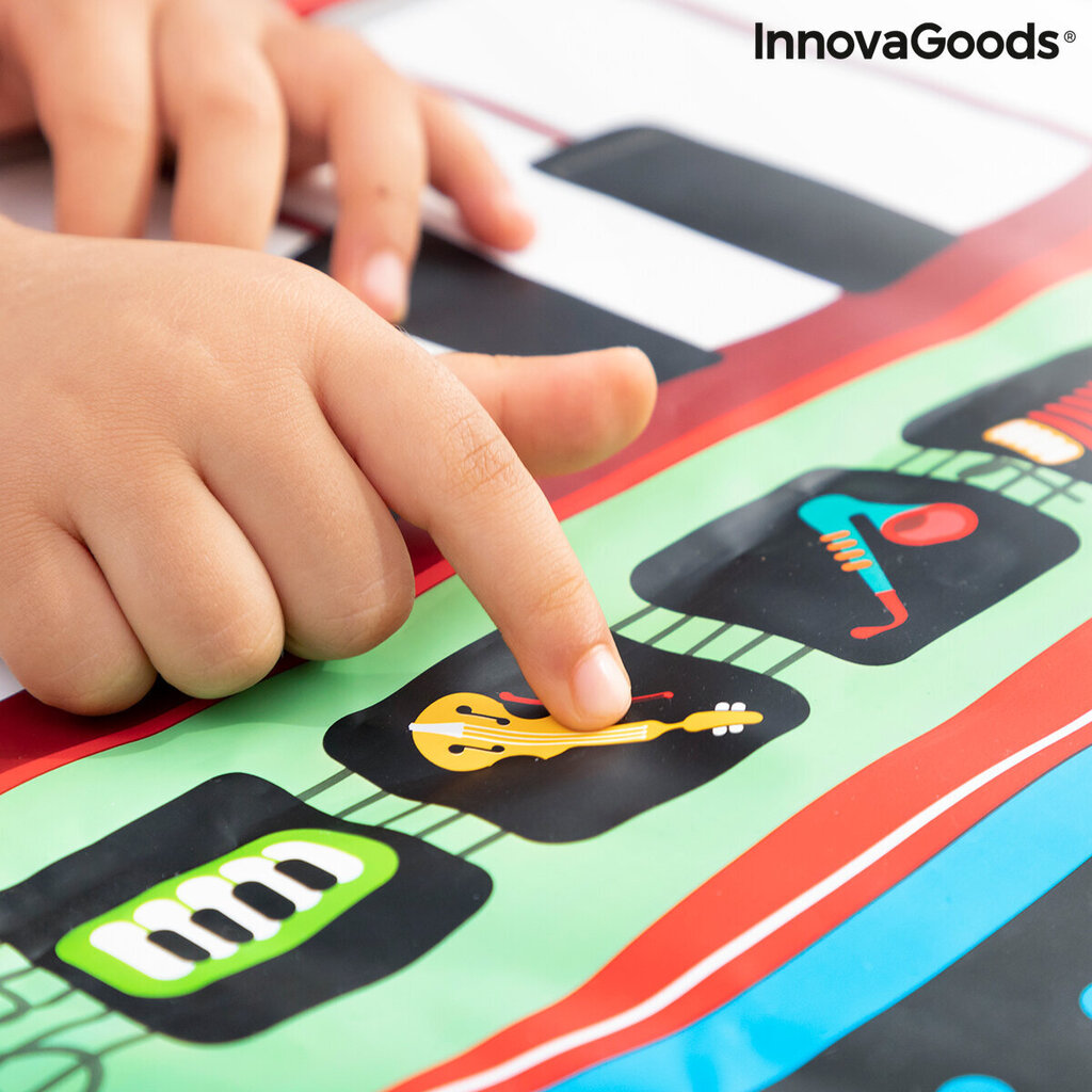 Muzikinis kilimėlis Beats'n'Tunes InnovaGoods kaina ir informacija | Lavinamieji žaislai | pigu.lt