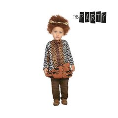 Маскарадный костюм для детей Пещерный человек, оранжевый цена и информация | Карнавальные костюмы | pigu.lt