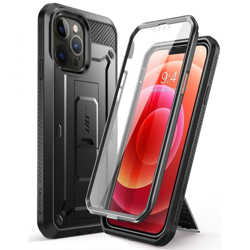 Supcase Unicorn Beetle Pro Apple iPhone 13 Pro Black цена и информация | Telefono dėklai | pigu.lt