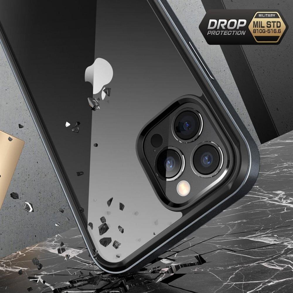 Supcase UB Edge Pro, iPhone 13 Pro Black kaina ir informacija | Telefono dėklai | pigu.lt