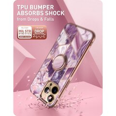 Supcase Supcase IBLSN Cosmo Snap Apple iPhone 13 Pro Marble Purple kaina ir informacija | Telefono dėklai | pigu.lt