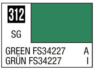 Dažai Mr.Hobby - Mr.Color serijos nitro dažai C-312 žalia FS34227, 10ml kaina ir informacija | Piešimo, tapybos, lipdymo reikmenys | pigu.lt