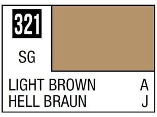 Dažai Mr.Hobby - Mr.Color serijos nitro dažai C-321 šviesiai ruda, 10ml kaina ir informacija | Piešimo, tapybos, lipdymo reikmenys | pigu.lt