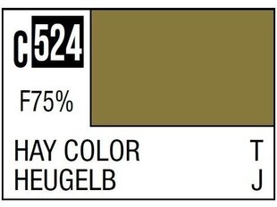 Dažai Mr.Hobby - Mr.Color serijos nitro dažai C-524 šieno spalva , 10ml kaina ir informacija | Piešimo, tapybos, lipdymo reikmenys | pigu.lt