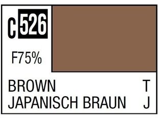 Dažai Mr.Hobby - Mr.Color serijos nitro dažai C-526 ruda, 10ml kaina ir informacija | Piešimo, tapybos, lipdymo reikmenys | pigu.lt