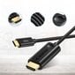 Kabelis Choetech unidirectional adapter cable USB Type C adapter (male) to HDMI 2.0 (male) 4K 60Hz 1.8m (CH0019) kaina ir informacija | Laidai telefonams | pigu.lt