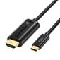 Kabelis Choetech unidirectional adapter cable USB Type C adapter (male) to HDMI 2.0 (male) 4K 60Hz 1.8m (CH0019) kaina ir informacija | Laidai telefonams | pigu.lt