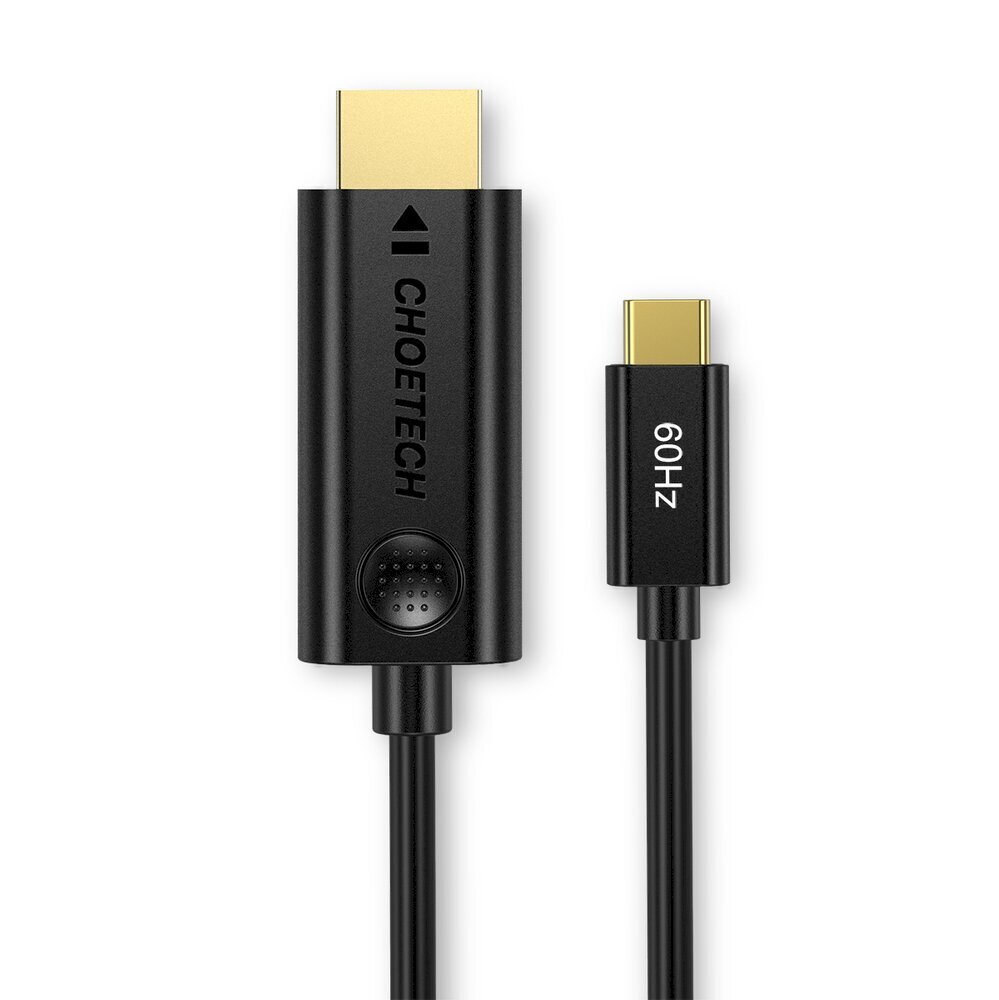 Kabelis Choetech unidirectional adapter cable USB Type C adapter (male) to HDMI 2.0 (male) 4K 60Hz 1.8m (CH0019) kaina ir informacija | Laidai telefonams | pigu.lt