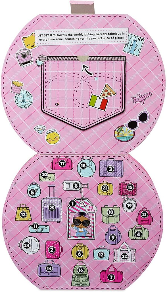 Advento kalendorius L.O.L. Surprise! #OOTD kaina ir informacija | Žaislai mergaitėms | pigu.lt