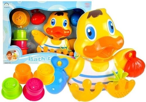 Набор игрушек для ванной "Утенок" с формочками цена и информация | Игрушки для малышей | pigu.lt