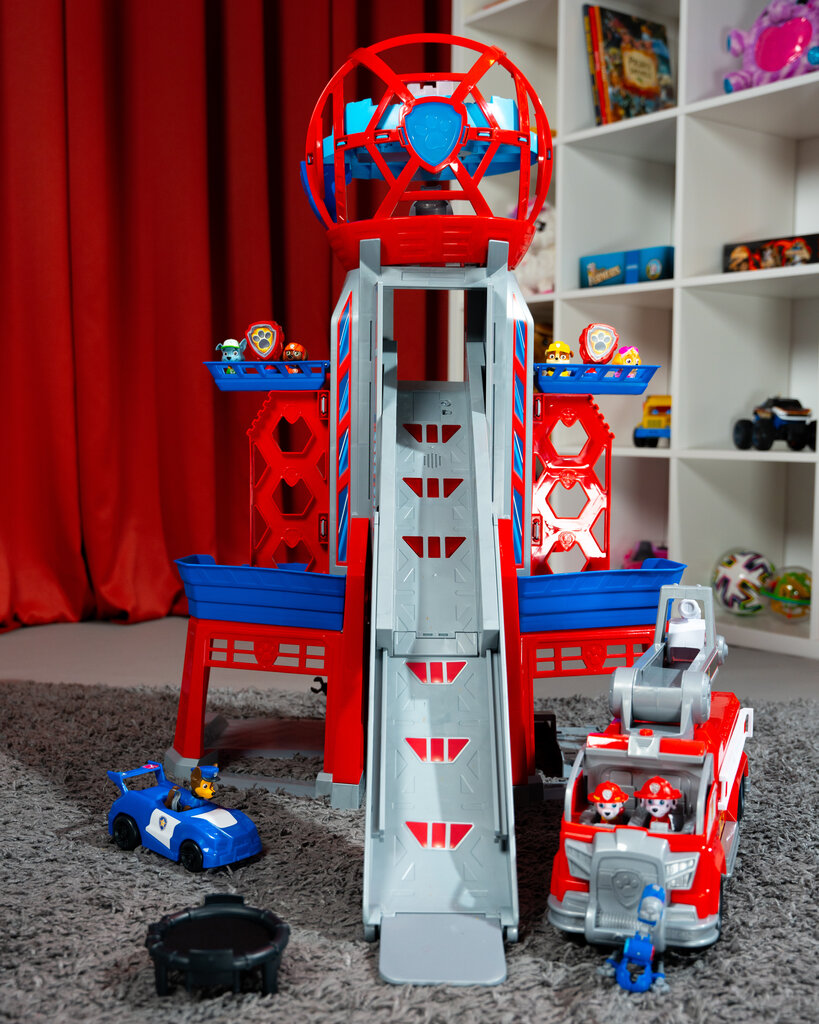 PAW PATROL žaidimų komplektas Movie Tower, 6060353 kaina ir informacija | Žaislai berniukams | pigu.lt