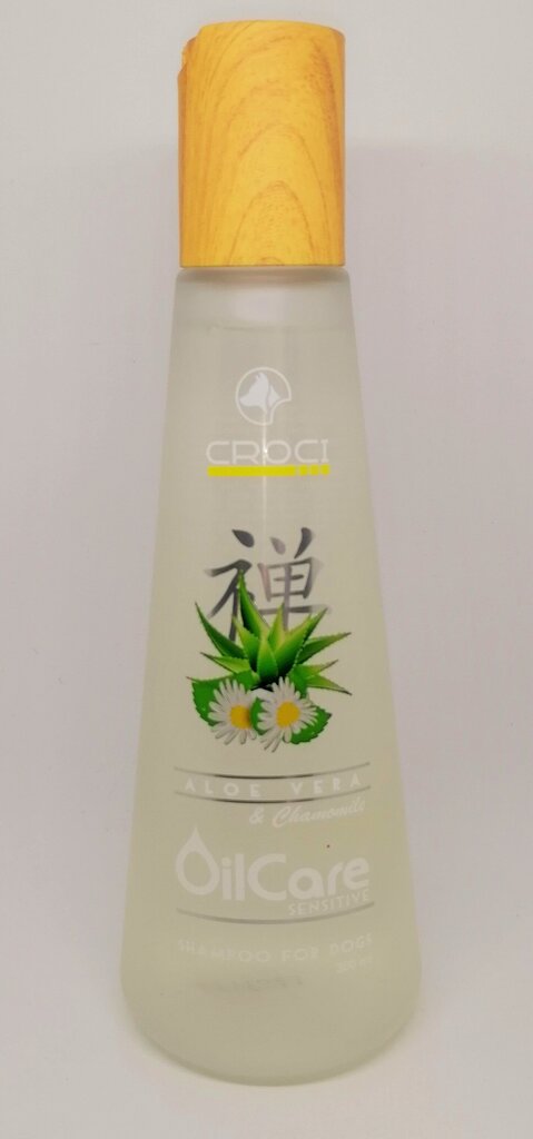 Croci Gill's OilCare Sensitive šampūnas su alijošiumi, 300ml kaina ir informacija | Kosmetinės priemonės gyvūnams | pigu.lt