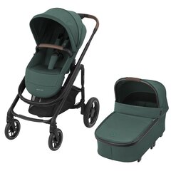 Универсальная коляска 2in1 Maxi Cosi Plaza+, Essential Green цена и информация | Тележка | pigu.lt