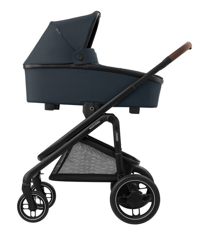 Universalus vežimėlis 2in1 Maxi Cosi Plaza+, Essential Graphite kaina ir informacija | Vežimėliai | pigu.lt