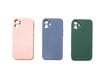 Telefono dėklas Hallo Soft Silicone, skirtas Apple iPhone 12 mini, žalias kaina ir informacija | Telefono dėklai | pigu.lt
