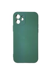 Cиликоновый чехол Hallo Soft Silicone для Apple iPhone 12 mini, зелёный цена и информация | Чехлы для телефонов | pigu.lt