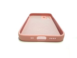 Telefono dėklas Hallo Soft Silicone, skirtas Apple iPhone 12 mini, rožinis kaina ir informacija | Telefono dėklai | pigu.lt