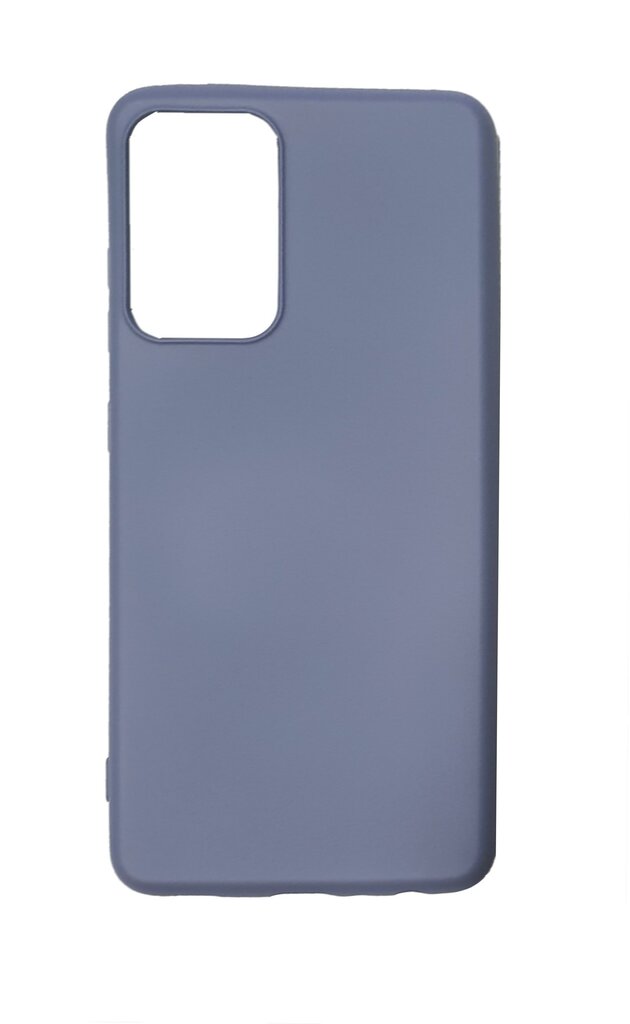 Telefono dėklas Hallo Soft Silicone, skirtas Samsung Galaxy A72, pilkas kaina ir informacija | Telefono dėklai | pigu.lt