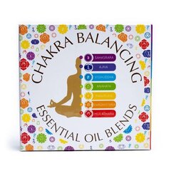 Eterinių aliejų rinkinys Aromafume Chakra Balancing, 7x10 ml kaina ir informacija | Eteriniai, kosmetiniai aliejai, hidrolatai | pigu.lt