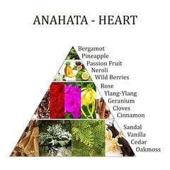 Эфирное масло Aromafume Anahata Chakra, 10 мл цена и информация | Эфирные, косметические масла, гидролаты | pigu.lt