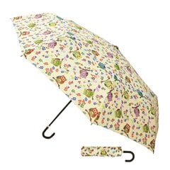 Зонтик с изогнутой ручкой Signare Owl цена и информация | Женские зонты | pigu.lt