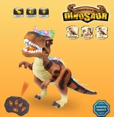 Робот-динозавр со световыми и звуковыми эффектами цена и информация | Игрушки для мальчиков | pigu.lt