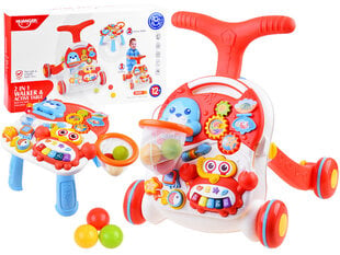 Интерактивная толкалка-стол 2 в 1 цена и информация | Игрушки для малышей | pigu.lt