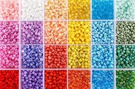 Stiklinių apvalių karoliukų (biserio) 6/0 RainBow® 24 pastelinių spalvų po 10 g rinkinys цена и информация | Papuošalų gamybai, vėrimui | pigu.lt