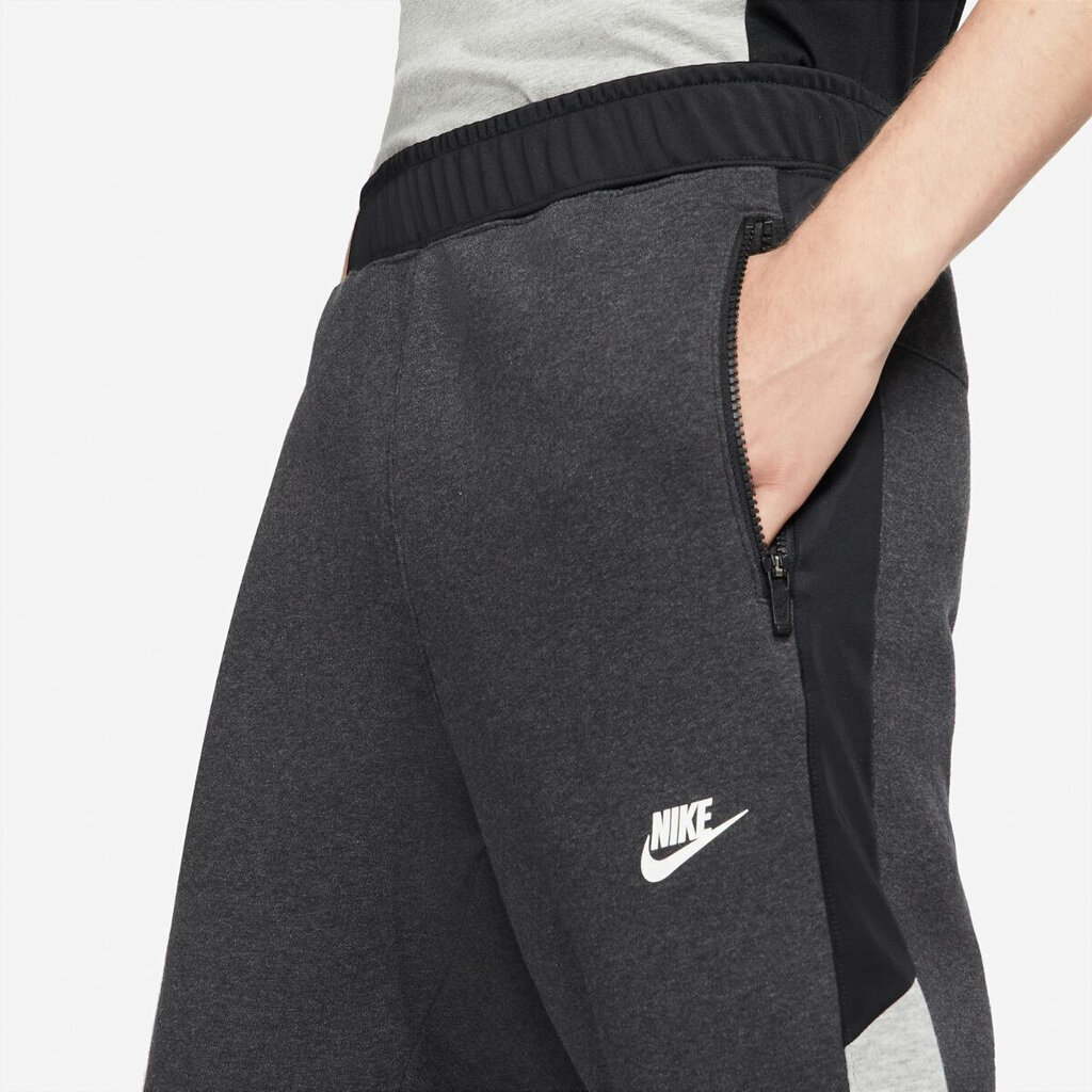 Kelnės vyrams Nike Nsw Hybrid Flc Jogger Grey DJ5074 032/L цена и информация | Kelnės berniukams | pigu.lt