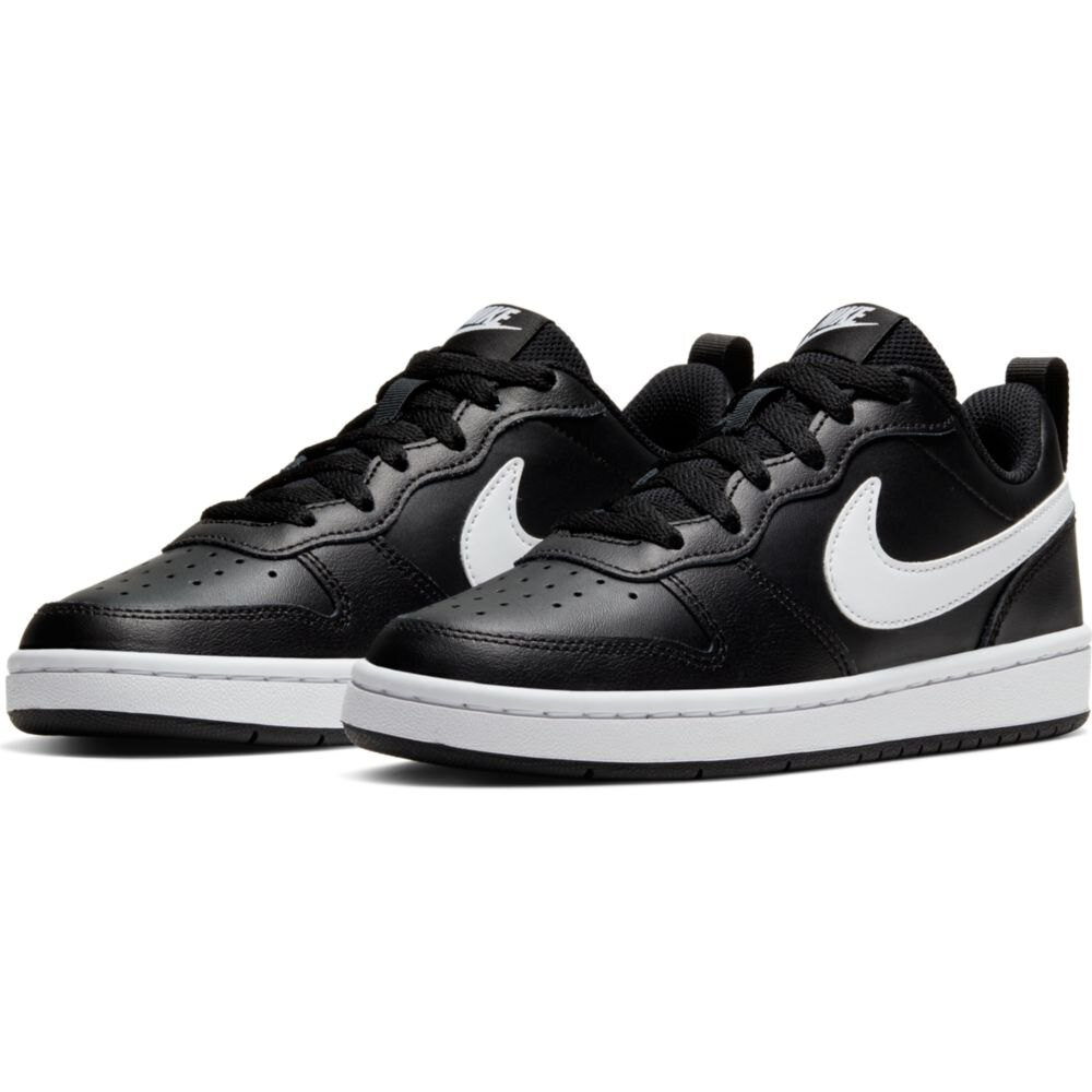 Sportiniai batai berniukams Nike Court Borough Low 2 Black BQ5448 цена и информация | Sportiniai batai vaikams | pigu.lt