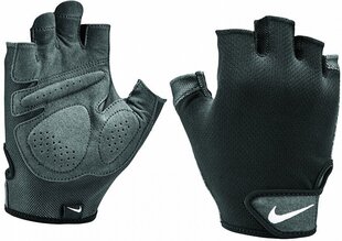 Treniruošių pirštinės NikeEssential Fitness Gloves Black NLGC5 kaina ir informacija | Vyriški šalikai, kepurės, pirštinės | pigu.lt