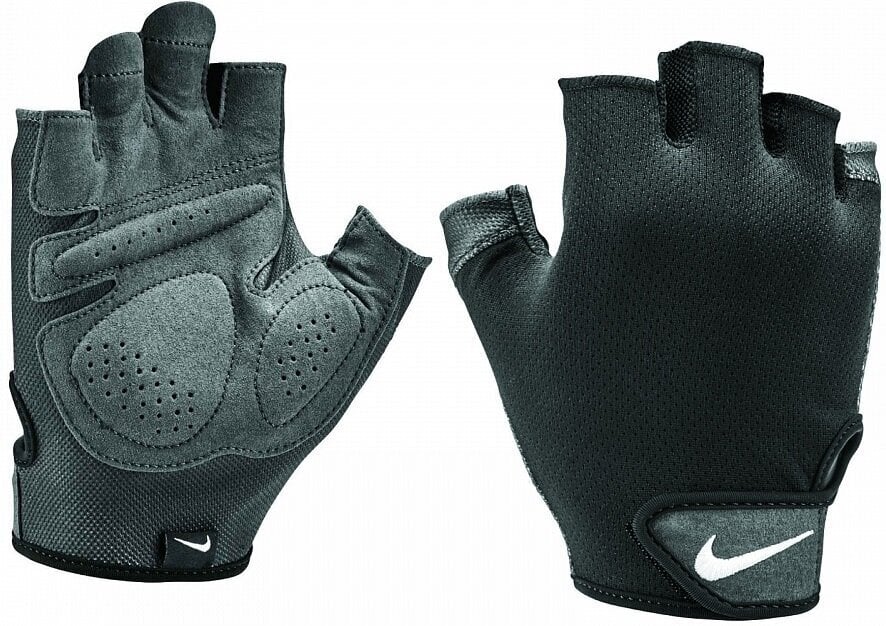 Treniruošių pirštinės NikeEssential Fitness Gloves Black NLGC5 цена и информация | Vyriški šalikai, kepurės, pirštinės | pigu.lt
