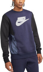 Džemperis vyrams Nike Nsw Hybrid Flc Crew Blue DJ5075 kaina ir informacija | Džemperiai vyrams | pigu.lt