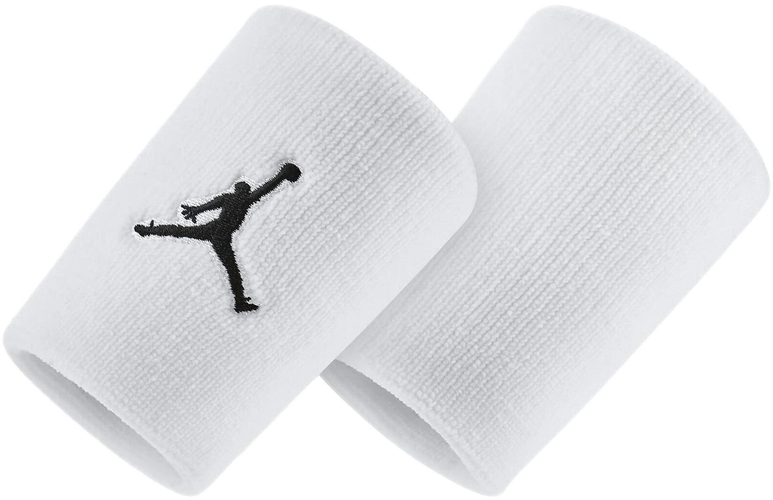 Raiščiai riešui Nike Jordan Jumpman Wristbands White JKN01 kaina ir informacija | Lauko teniso prekės | pigu.lt