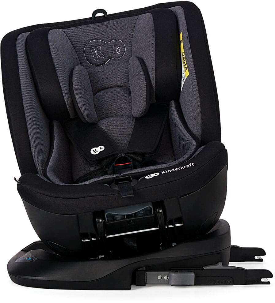 Automobilinė kėdutė Kinderkraft Xpedition, 0-36 kg ISOFIX, black kaina ir informacija | Autokėdutės | pigu.lt