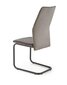 4-ų kėdžių komplektas Halmar K444, pilkas kaina ir informacija | Virtuvės ir valgomojo kėdės | pigu.lt