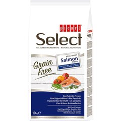 Select Adult Grain Free su lašiša, 10kg kaina ir informacija | SELECT Gyvūnų prekės | pigu.lt